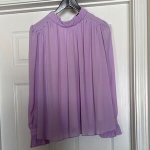 Chic Lavender Women's Blouse